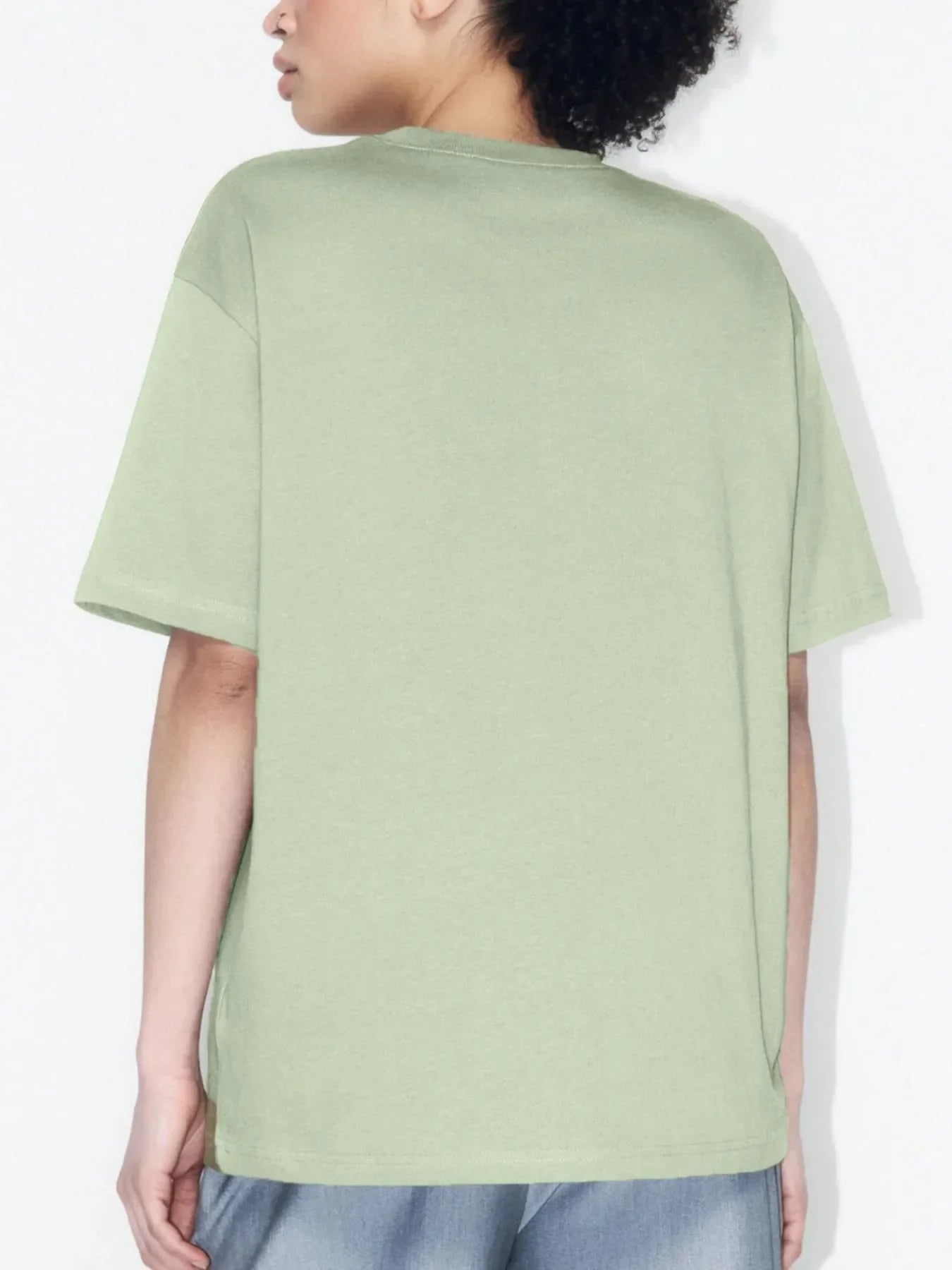 Plus Size Oversized Round Neck Short Sleeve T-Shirt