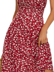 Printed Halter Neck Dress