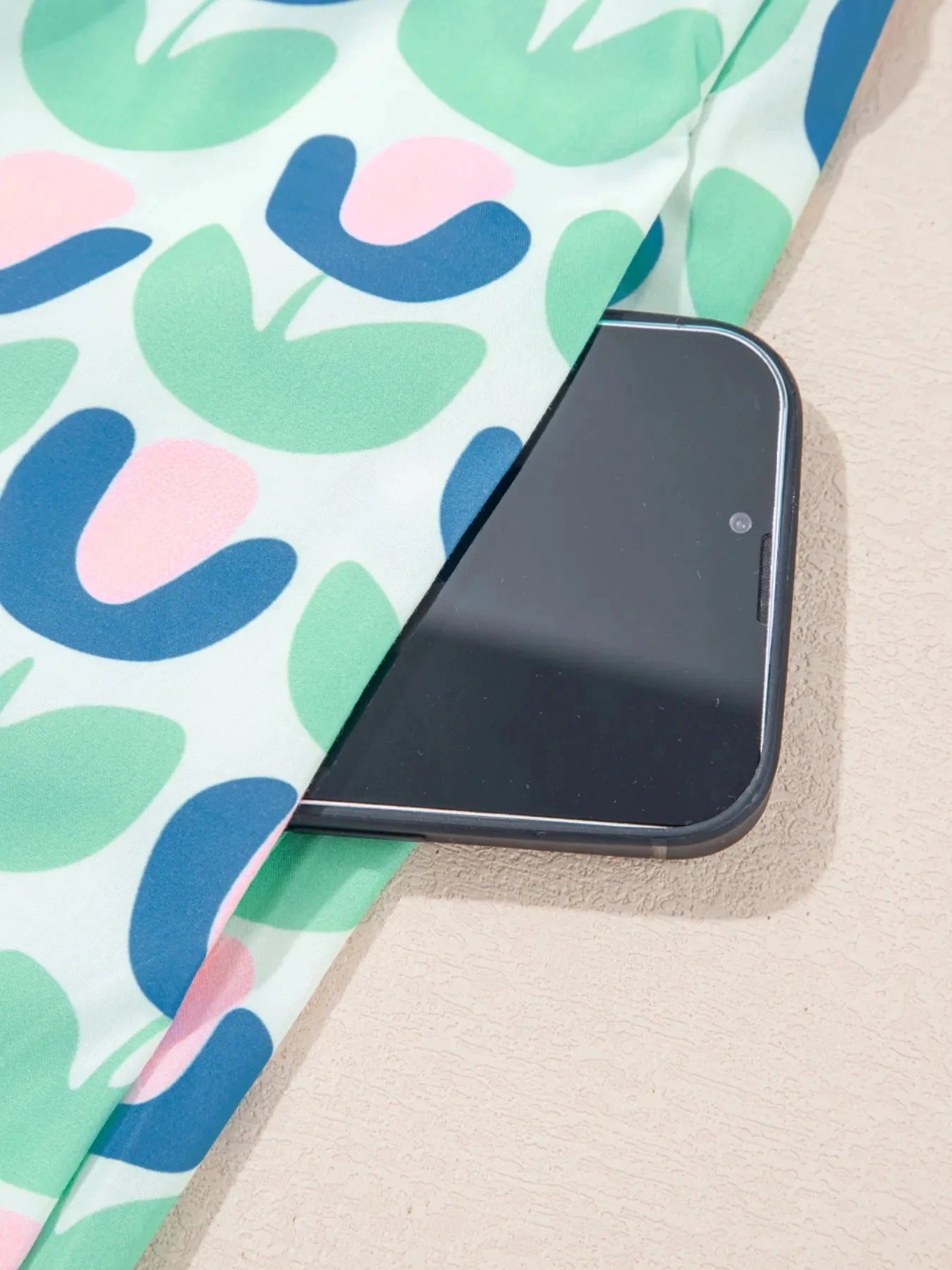 Printed Long Sleeve Shirt Dress