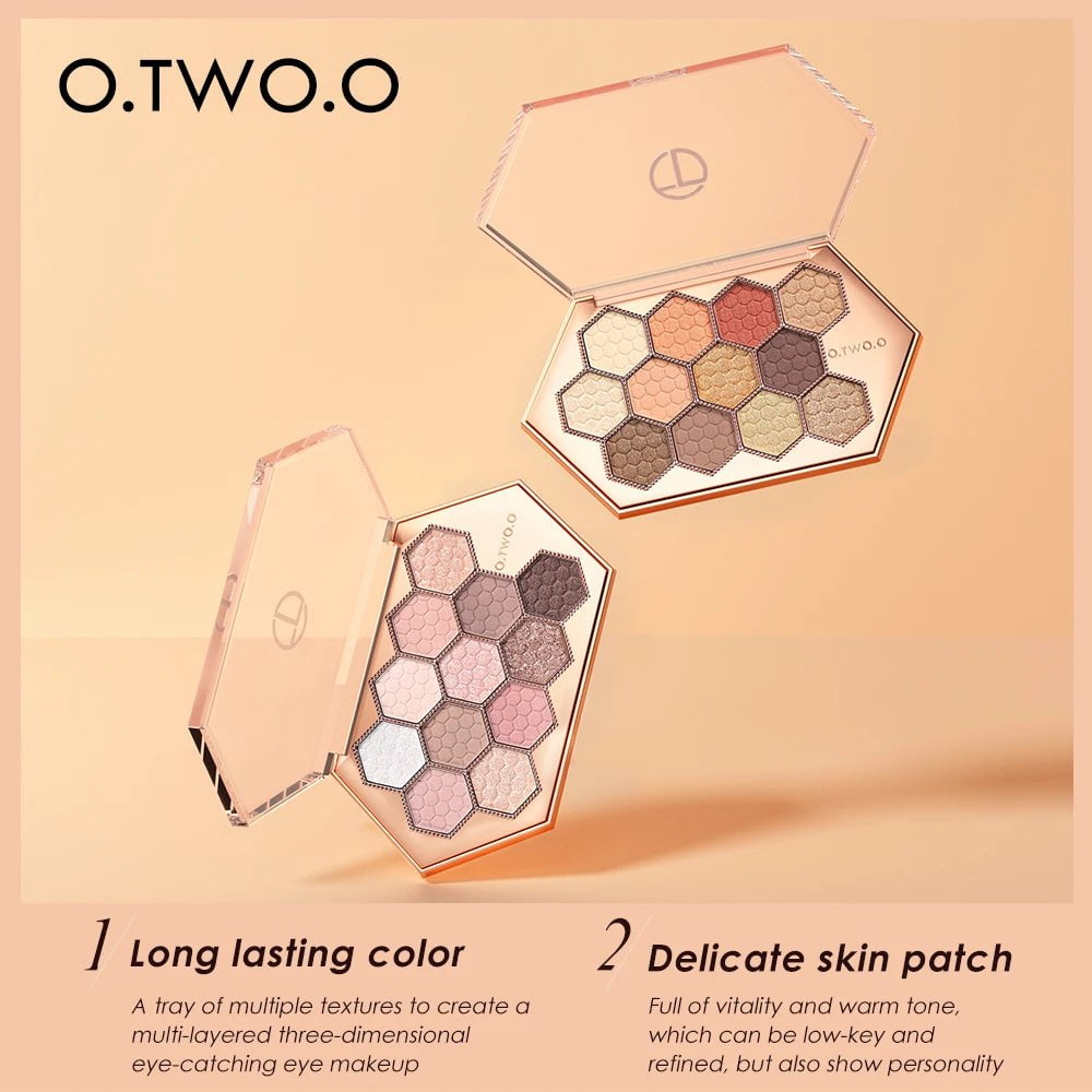 Professional Eyeshadow Palette: Glitter, Shimmer, Matte, Long Lasting, Waterproof, High Pigmented Eye Makeup Palette