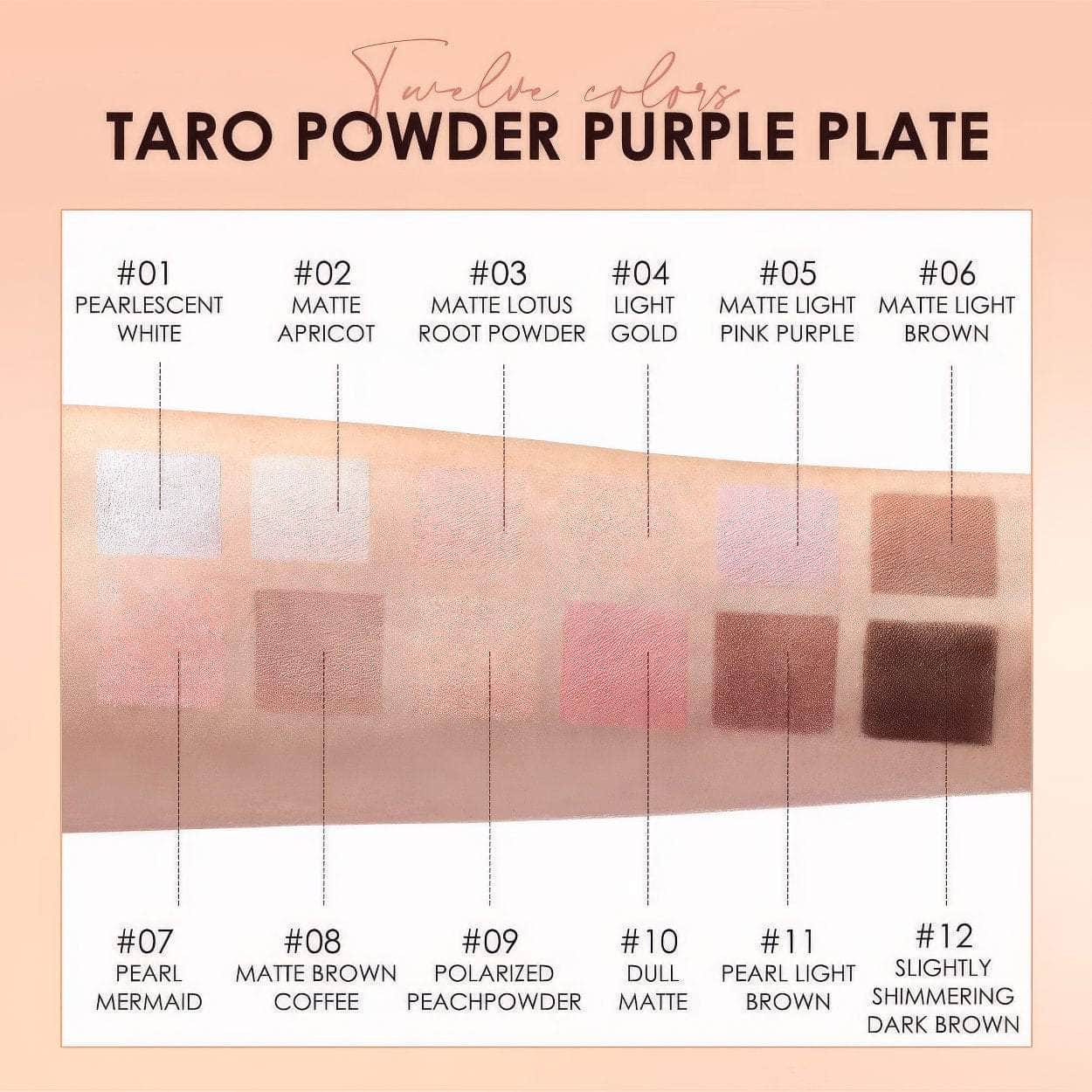 Professional Eyeshadow Palette: Glitter, Shimmer, Matte, Long Lasting, Waterproof, High Pigmented Eye Makeup Palette
