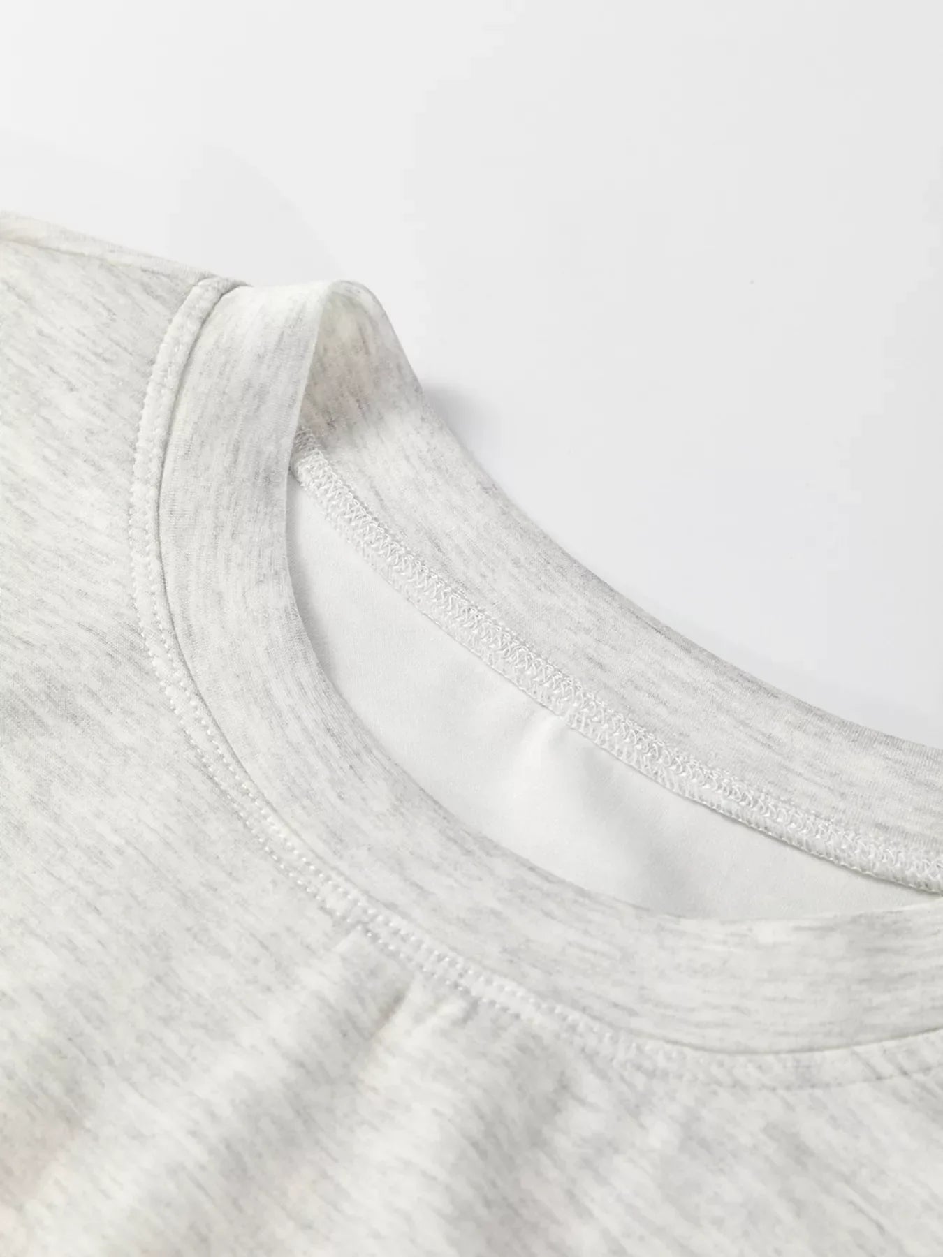 rawstring Waist Tunic Solid Sweatshirt