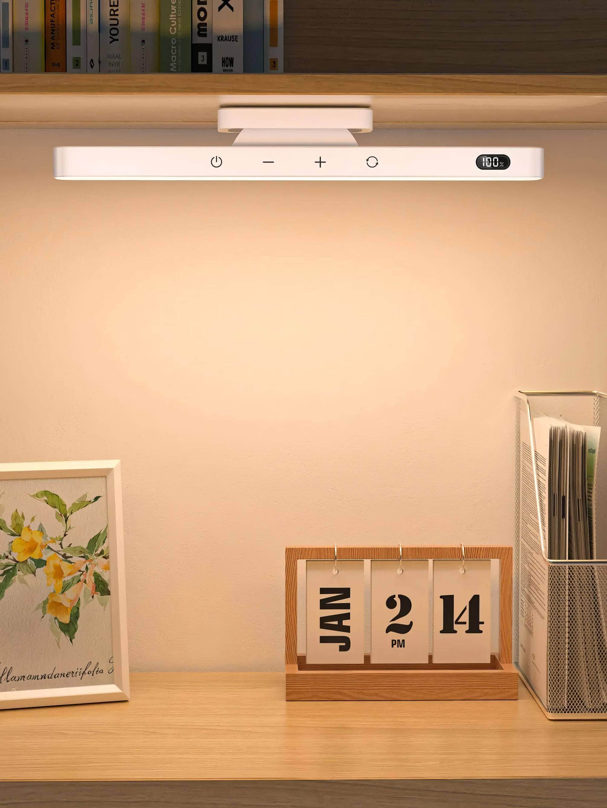 Rechargeable Magnetic LED Touch Table Lamp with Built-in Battery