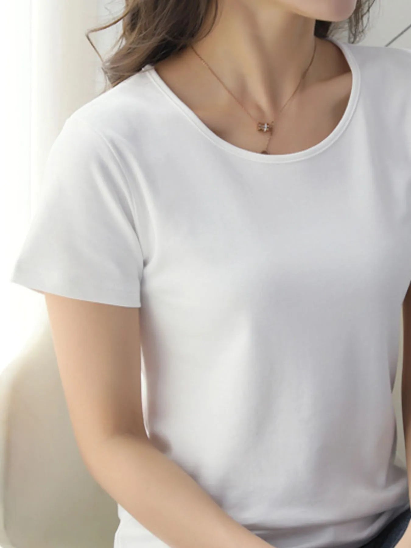 Round Neck Short Sleeve T-Shirt
