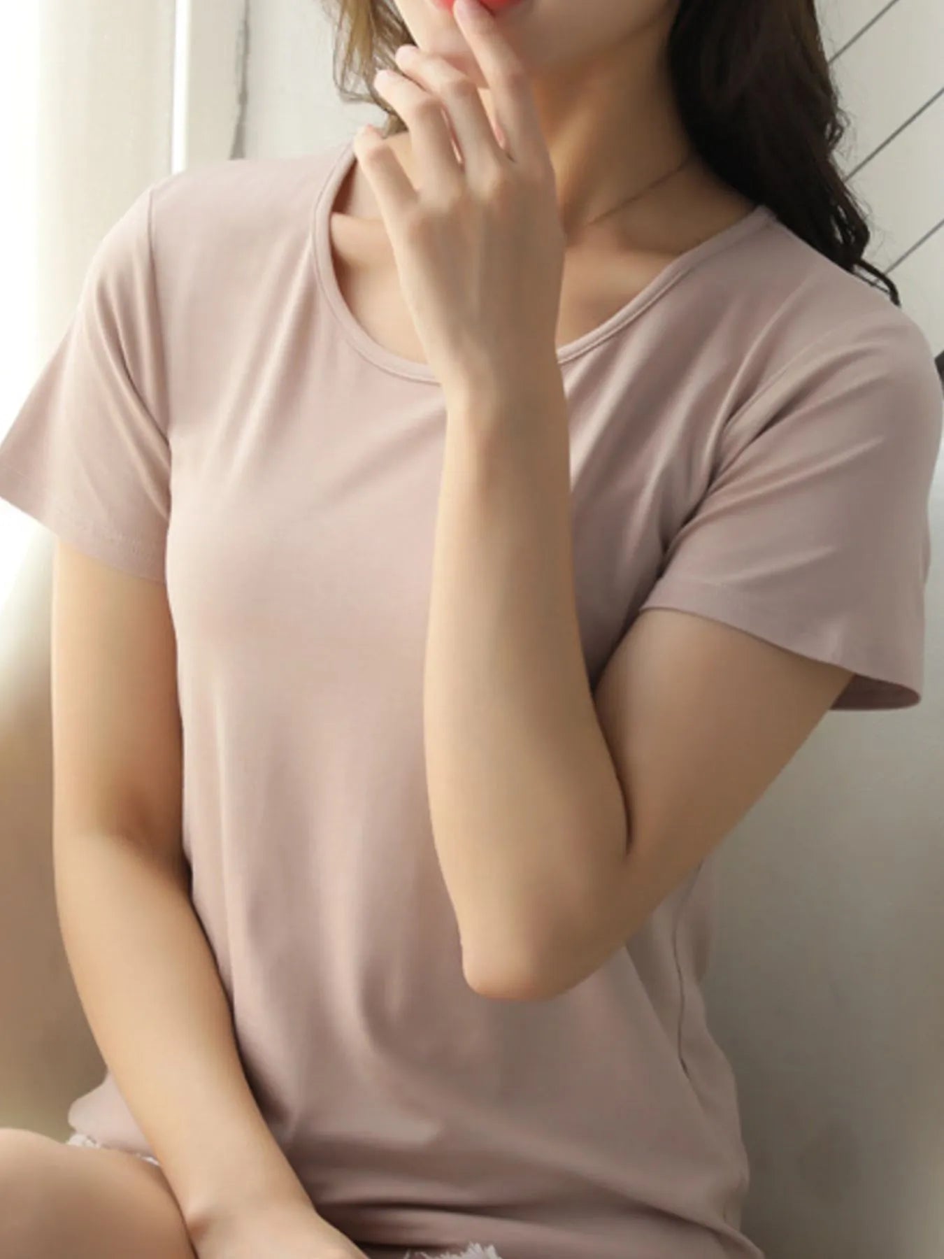 Round Neck Short Sleeve T-Shirt