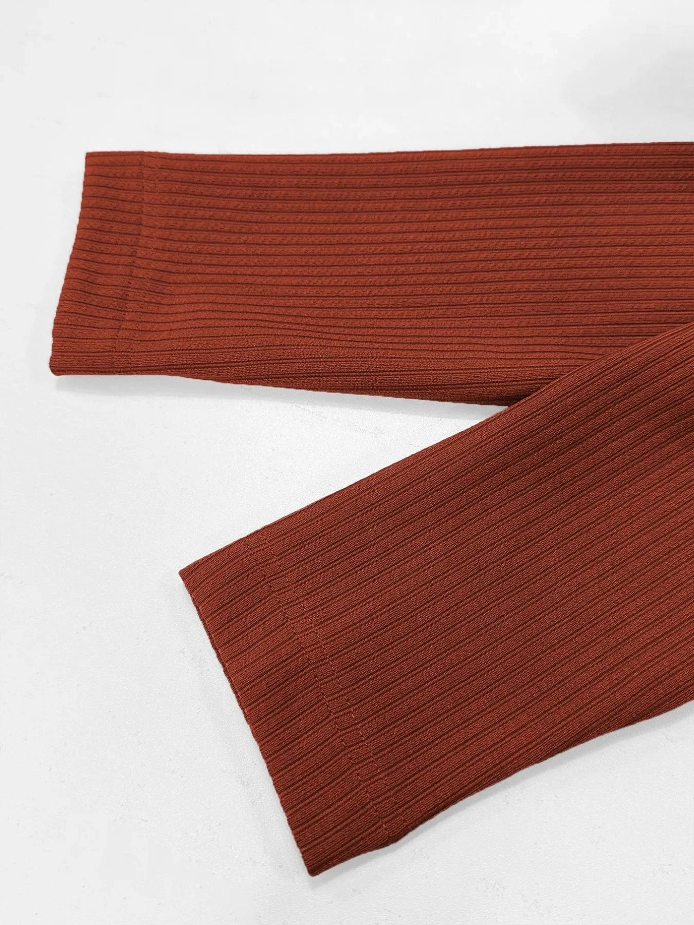 Ruched Asymmetrical Neck Ribbed Bodycon Dress