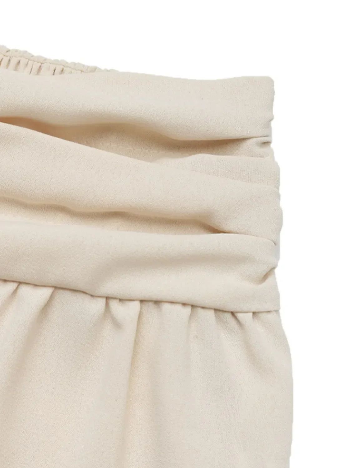 Ruched High Waist Joggers