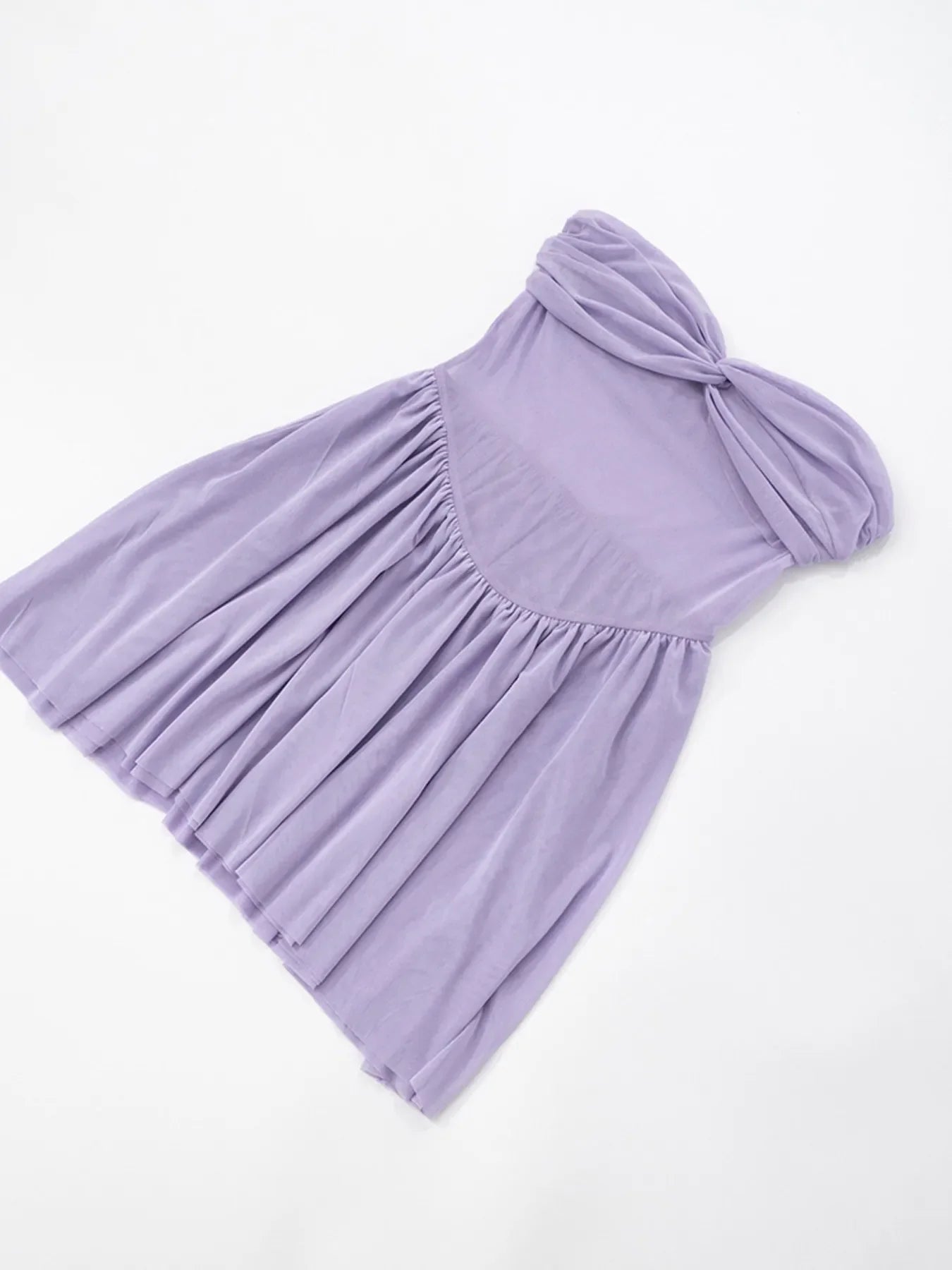 Ruched Sweetheart Neck Tube Dress