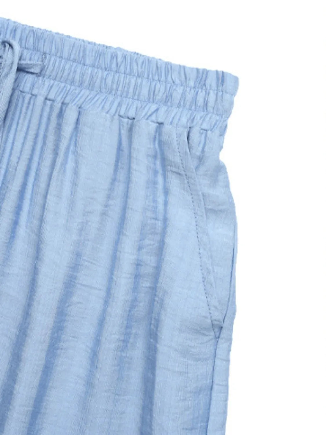 Ruffle Cami Top and Wide Leg Pants Set