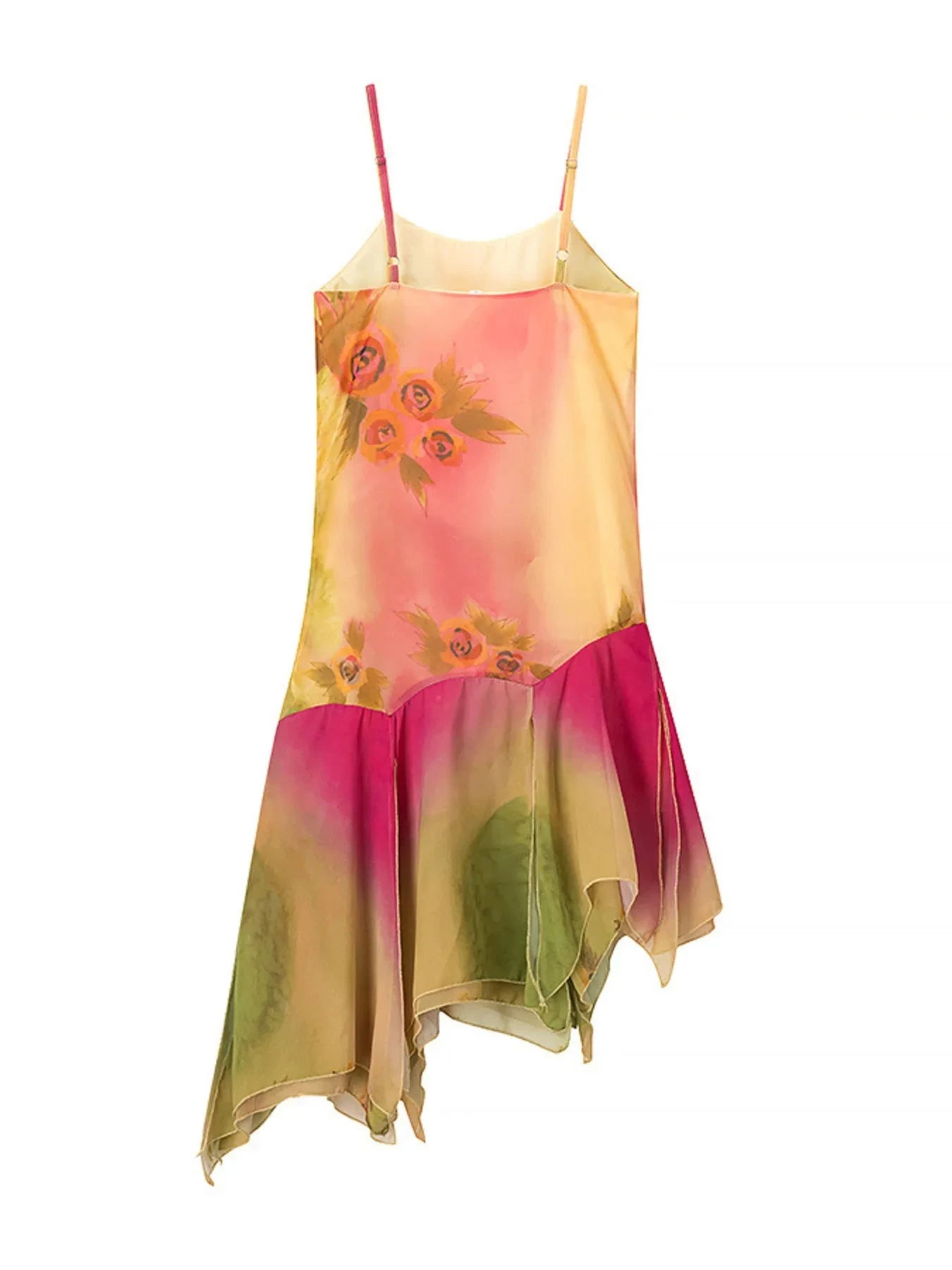 Sequin Asymmetrical Cami Dress