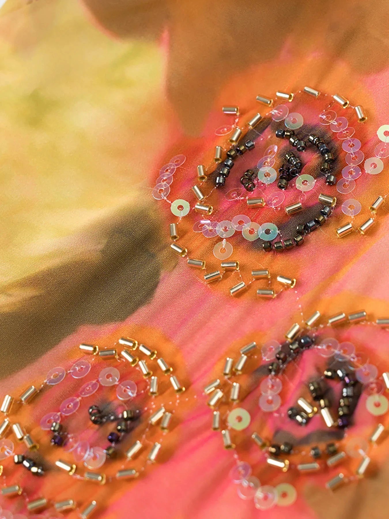 Sequin Asymmetrical Cami Dress