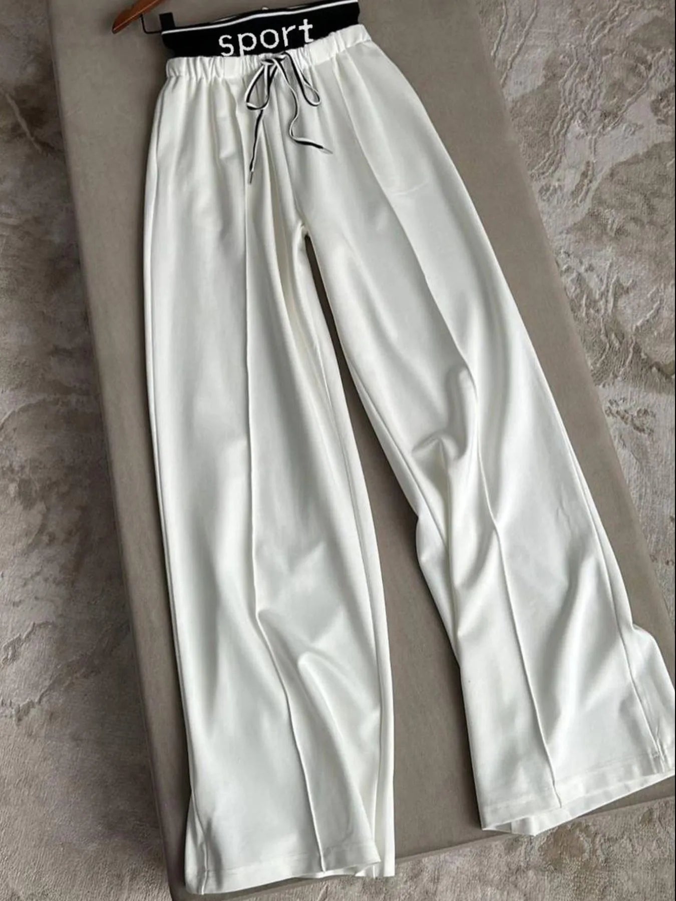 Short Sleeve Top and Wide Leg Pants Set