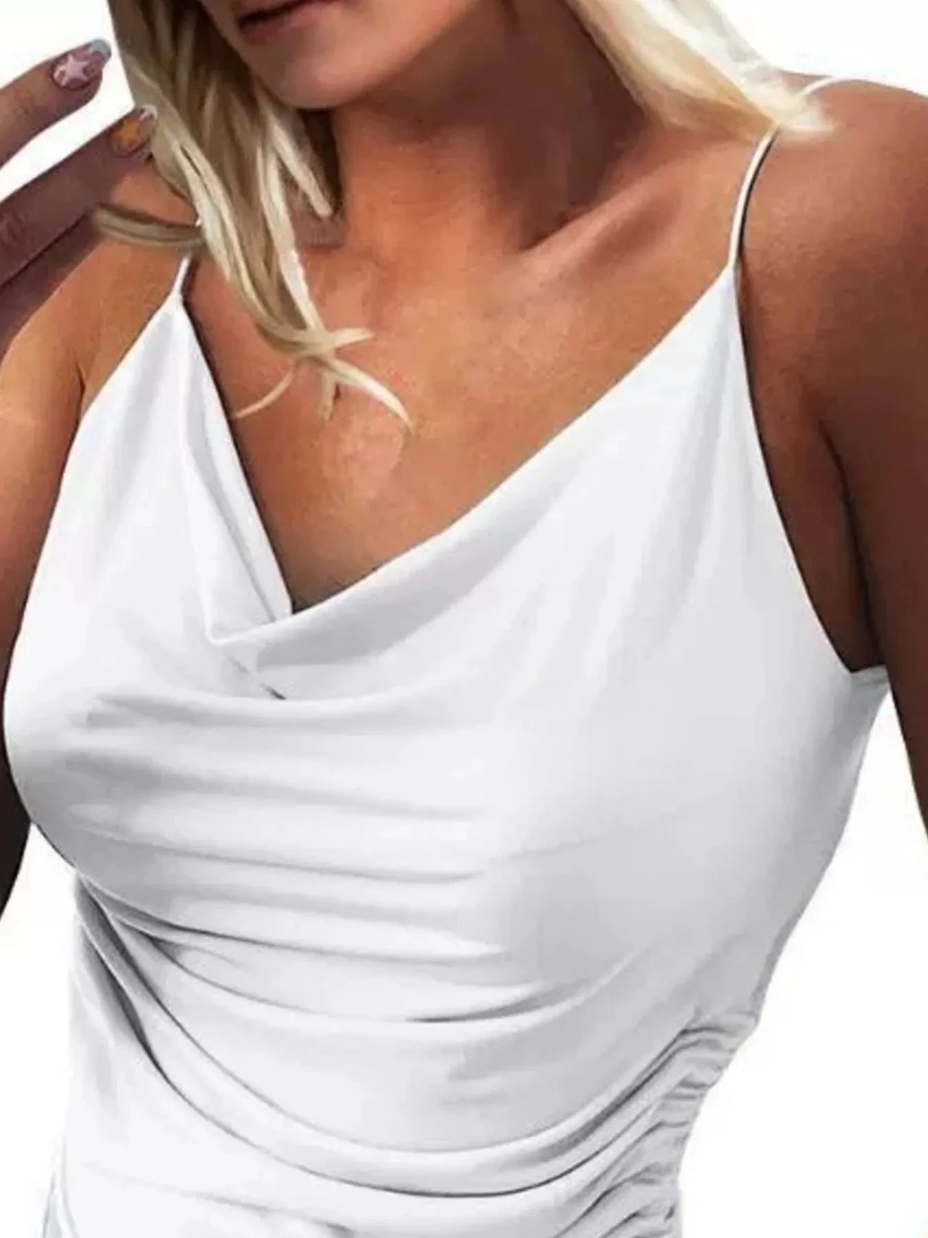 Side Drawstring Ruched Cami