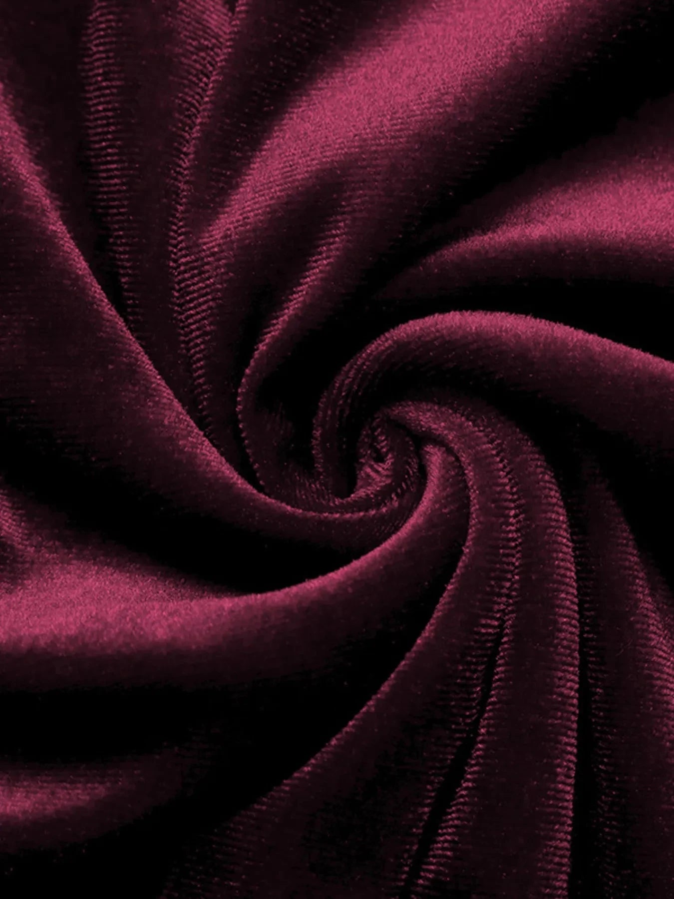 Side Tied Velvet Skirt