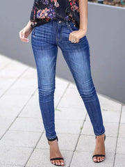 Skinny Fit Washed Jeans