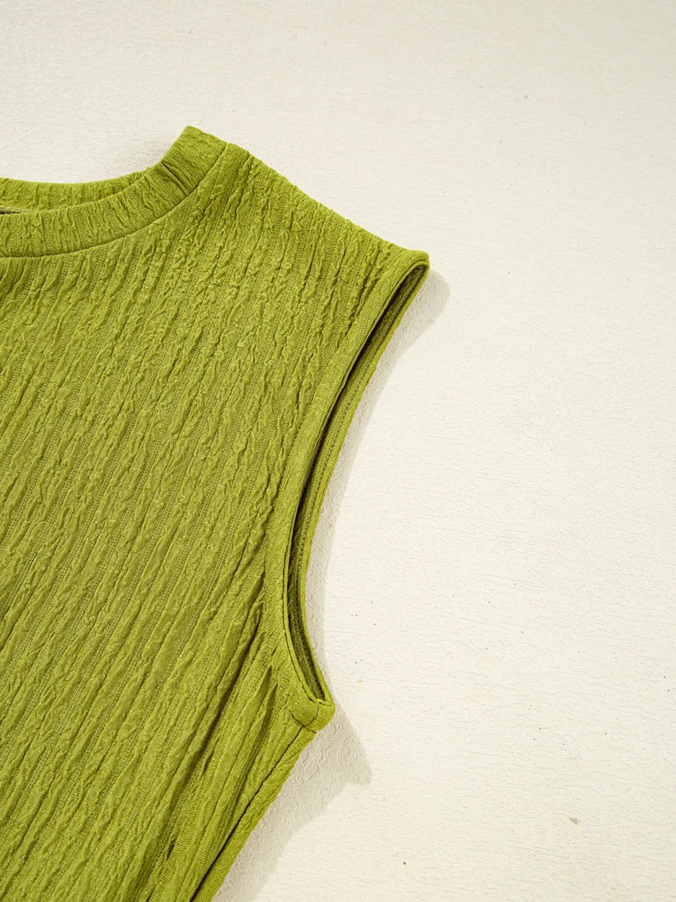 Sleeveless Ribbed Bodycon Dress