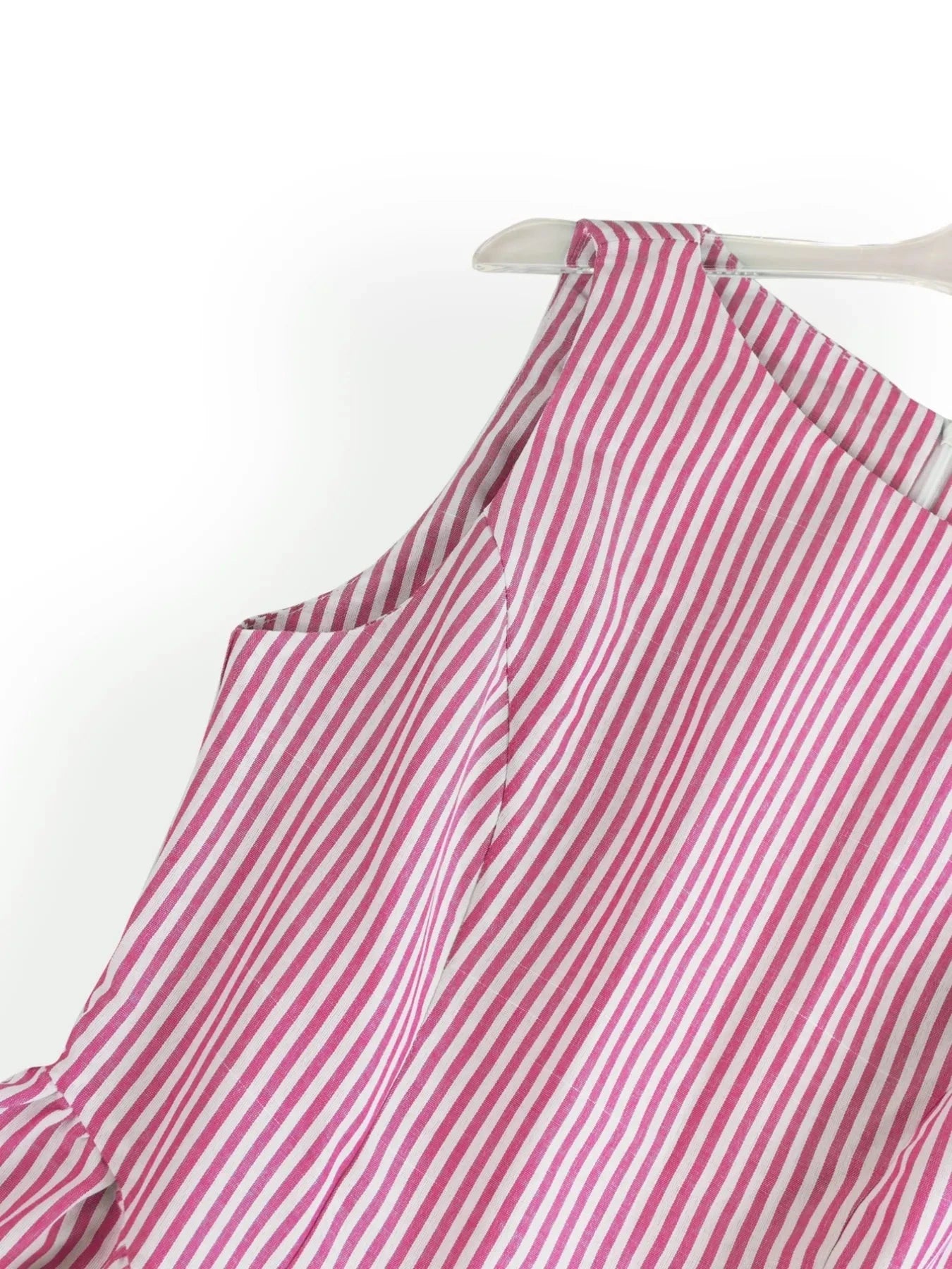 Sleeveless Striped Midi Dress