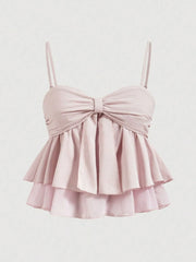 Smocked Layered Cami