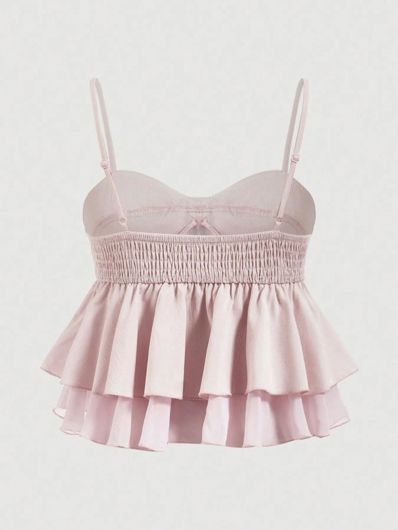 Smocked Layered Cami