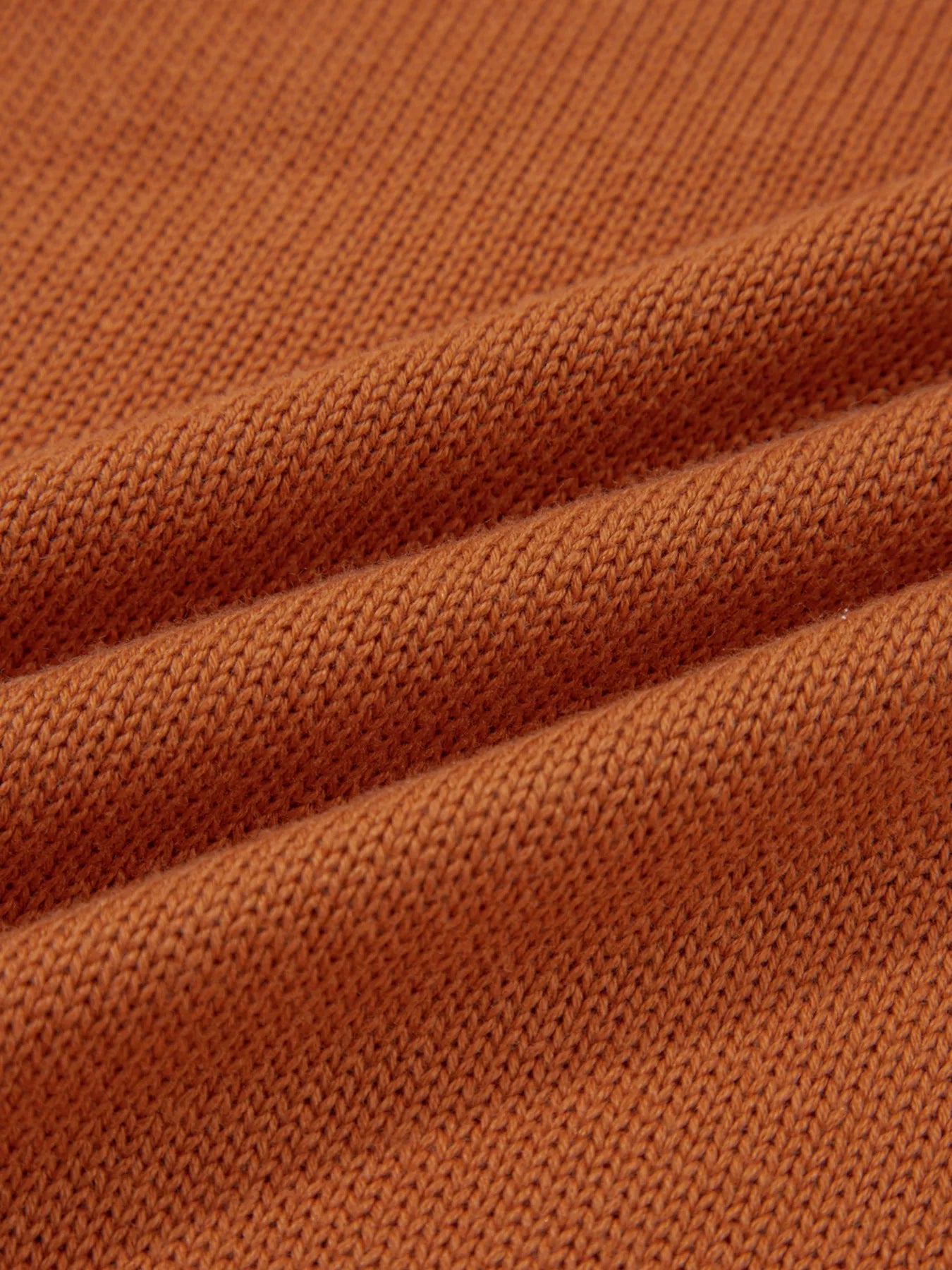 Solid Color Ribbed Trim Drop Shoulder Sweater