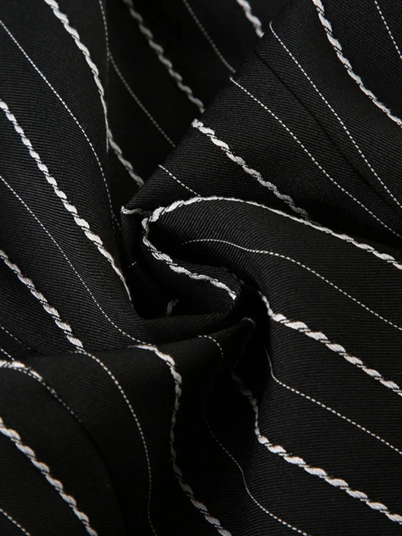 Striped Button-Down Collared Neck Shirt