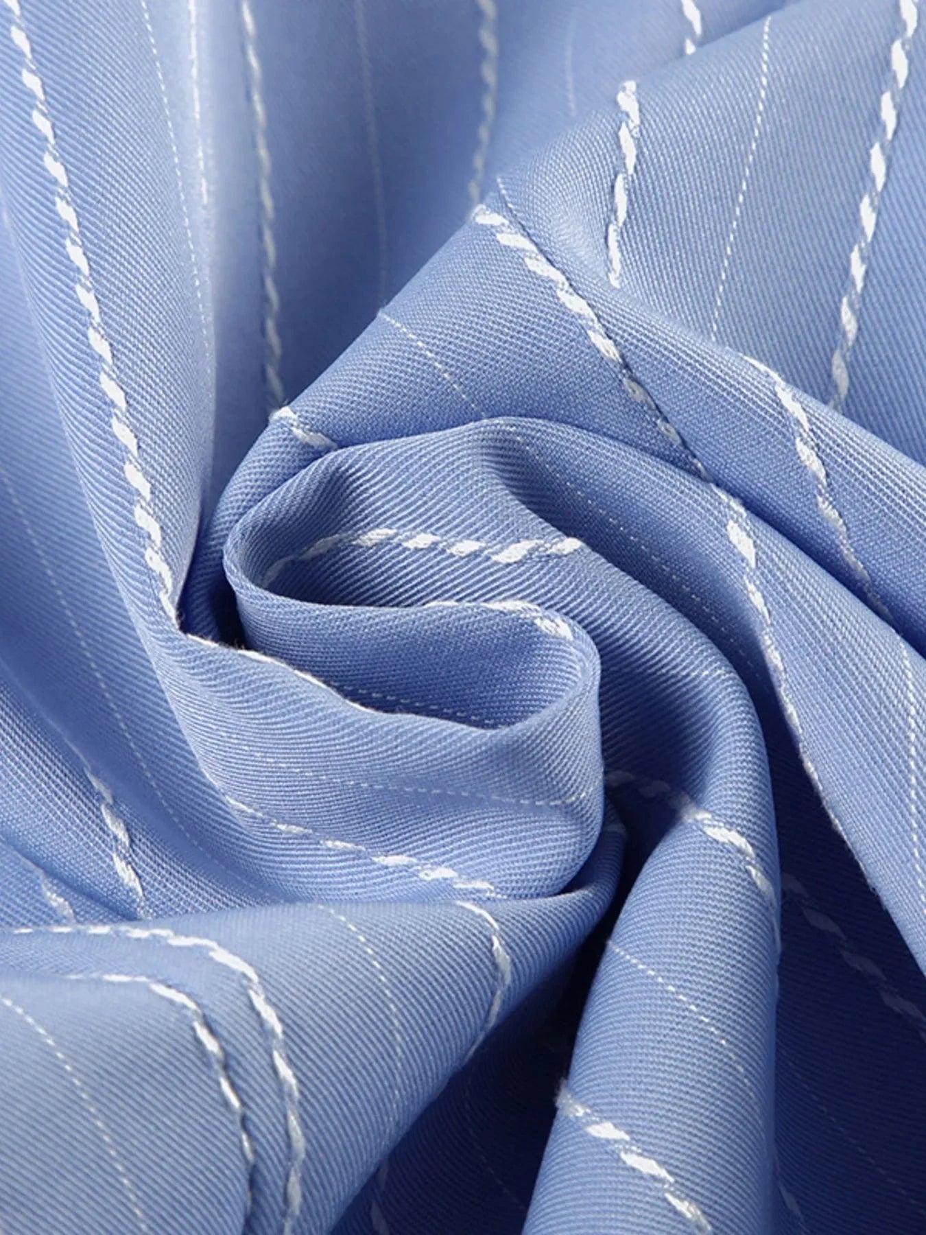 Striped Button-Down Collared Neck Shirt