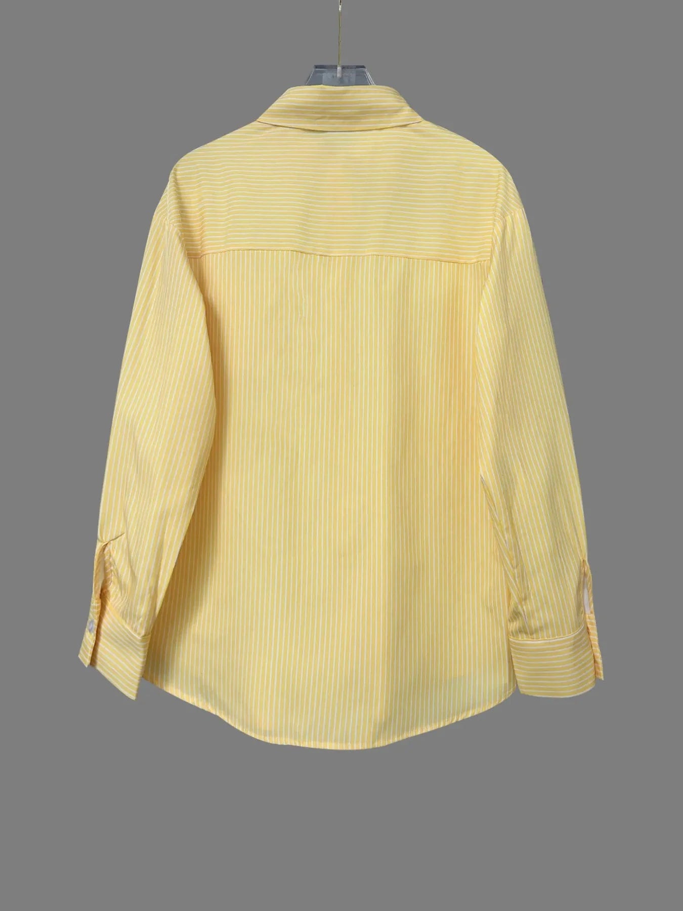 Striped Button-Down Shirt