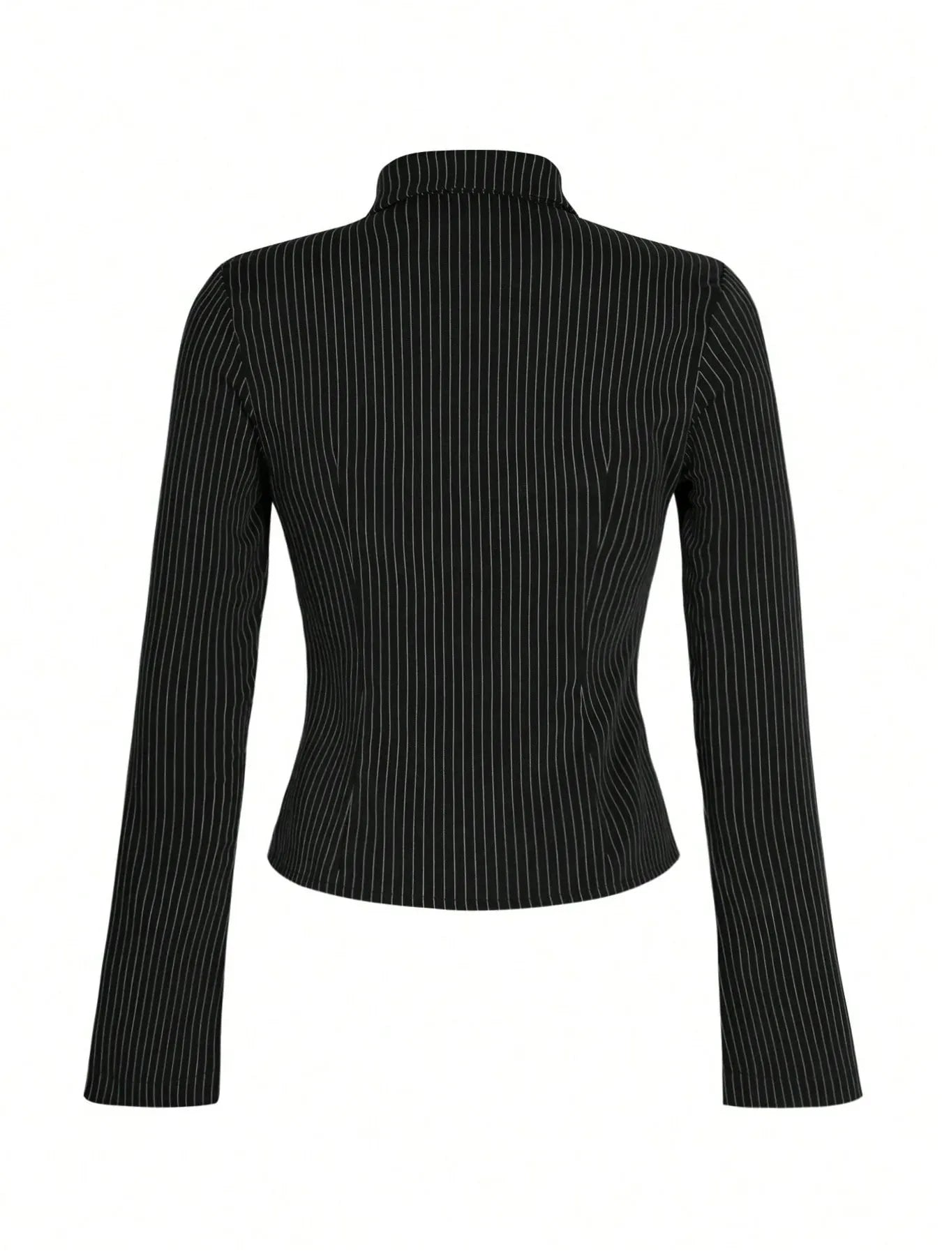 Striped Button Up Long Sleeve Shirt