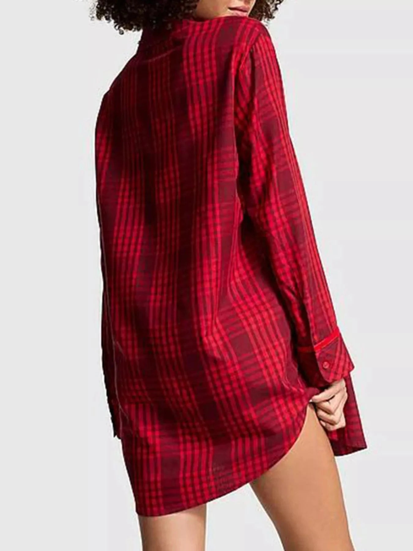 Striped Long Sleeve Button-Up Shirt