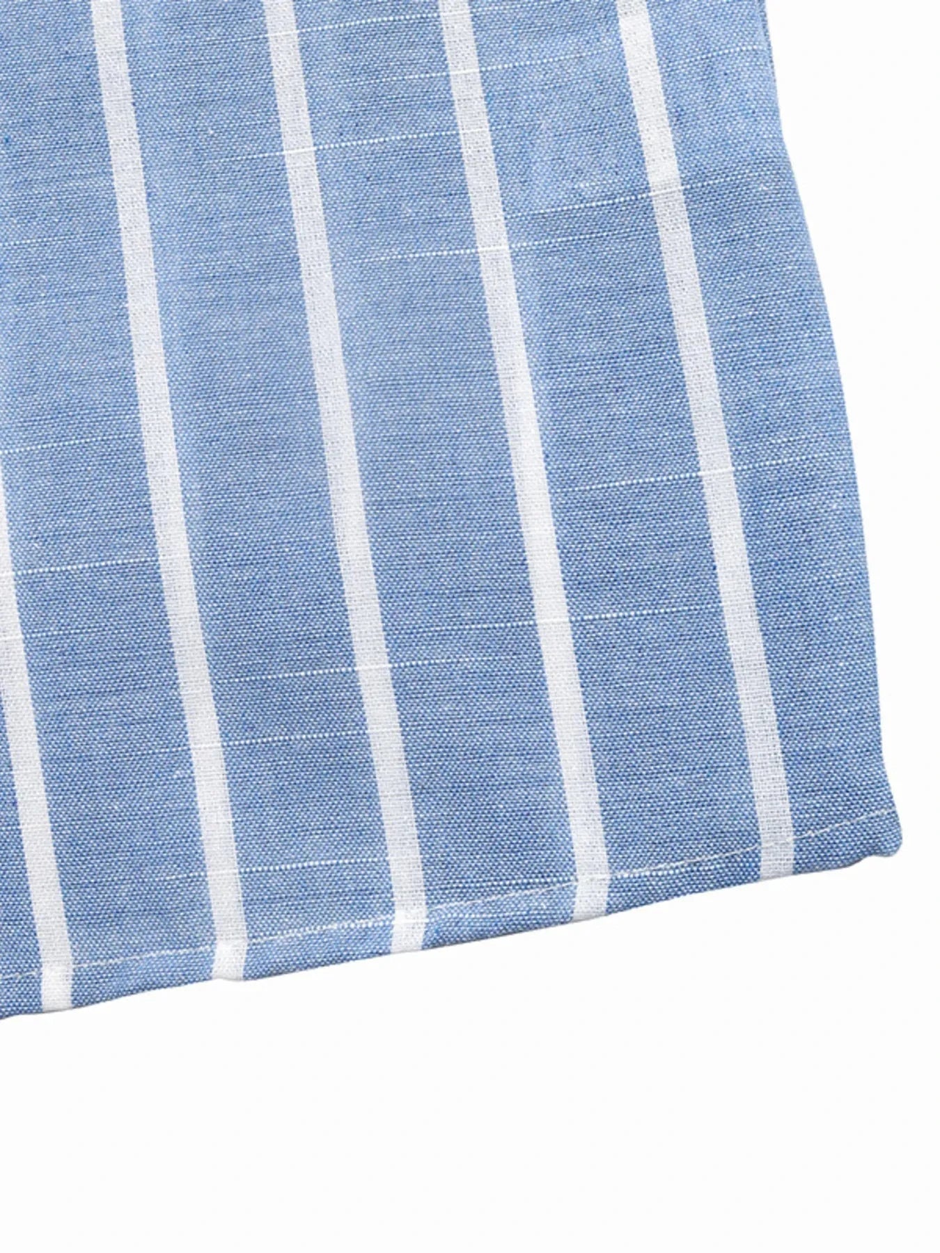 Striped Oversized Button-Down Shirt