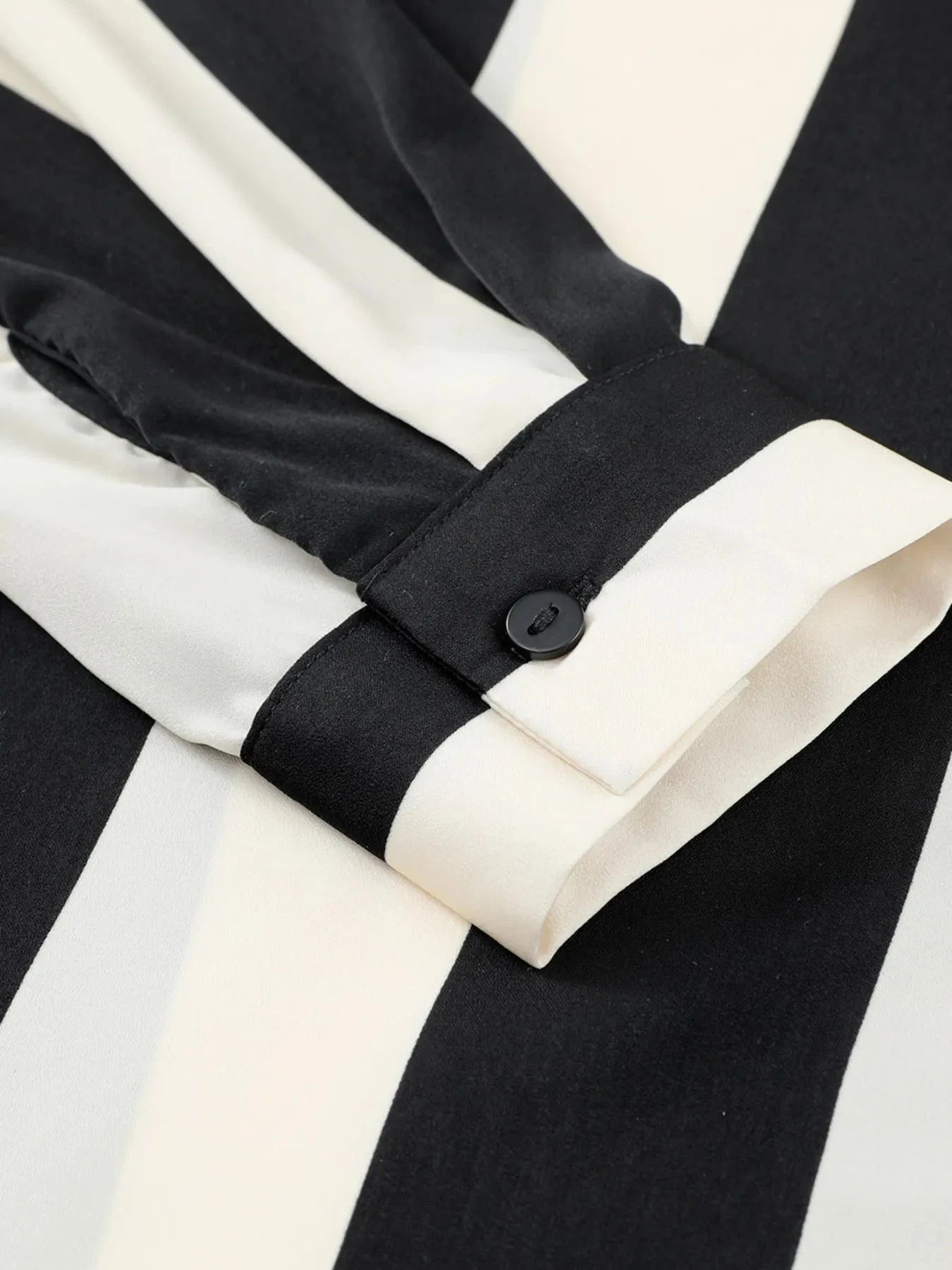 Striped Relaxed Button Up Shirt