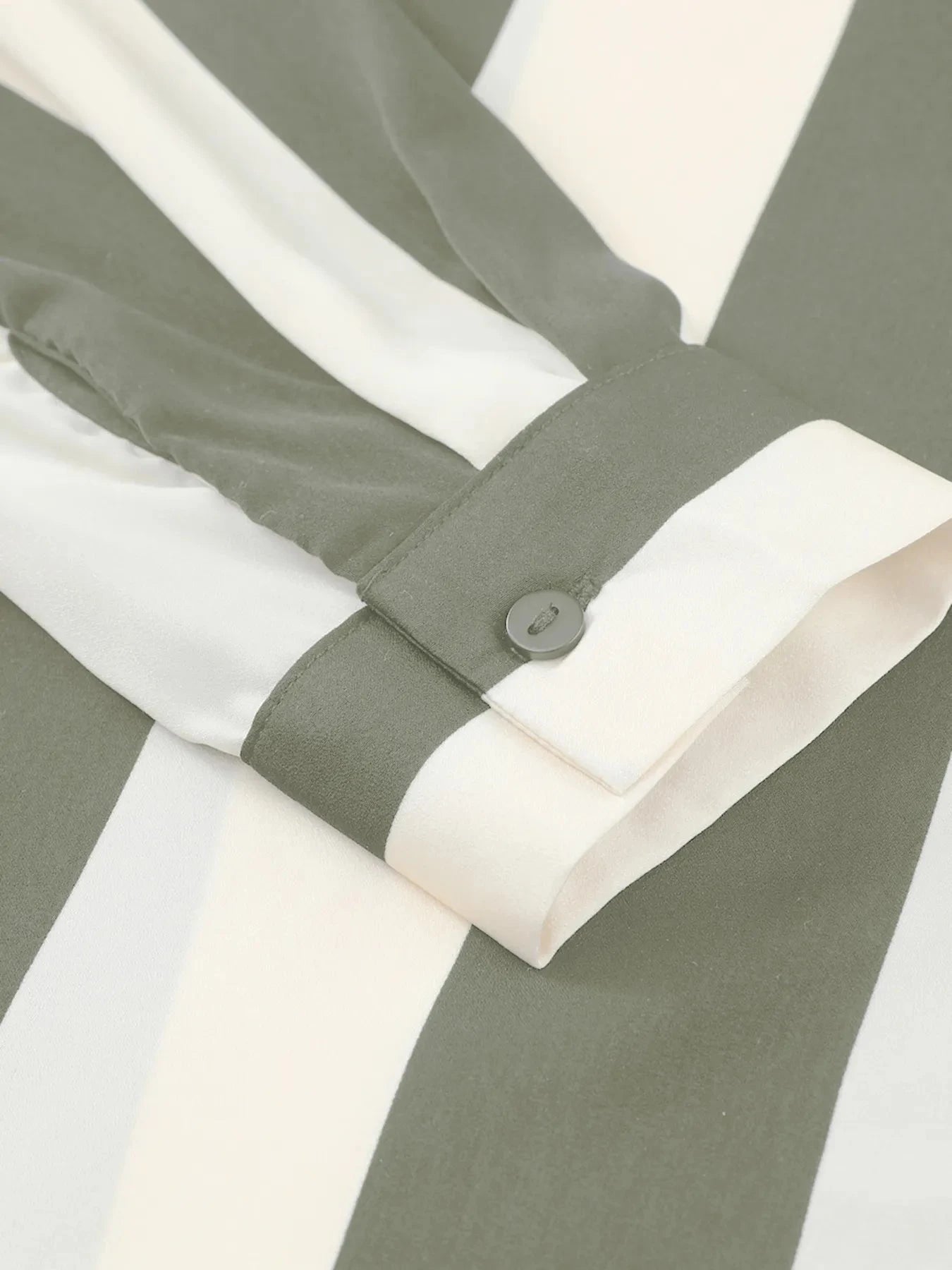 Striped Relaxed Button Up Shirt