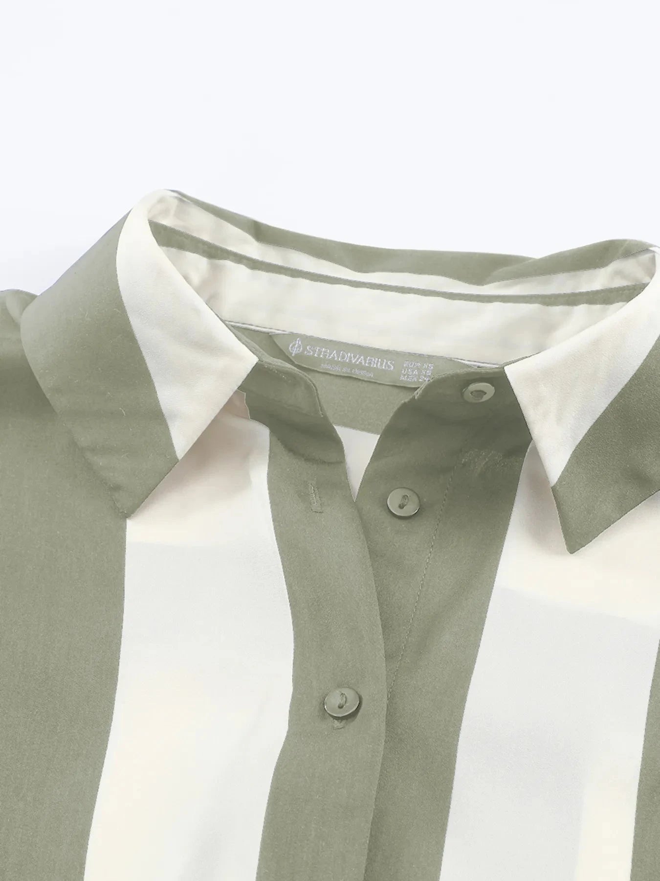 Striped Relaxed Button Up Shirt