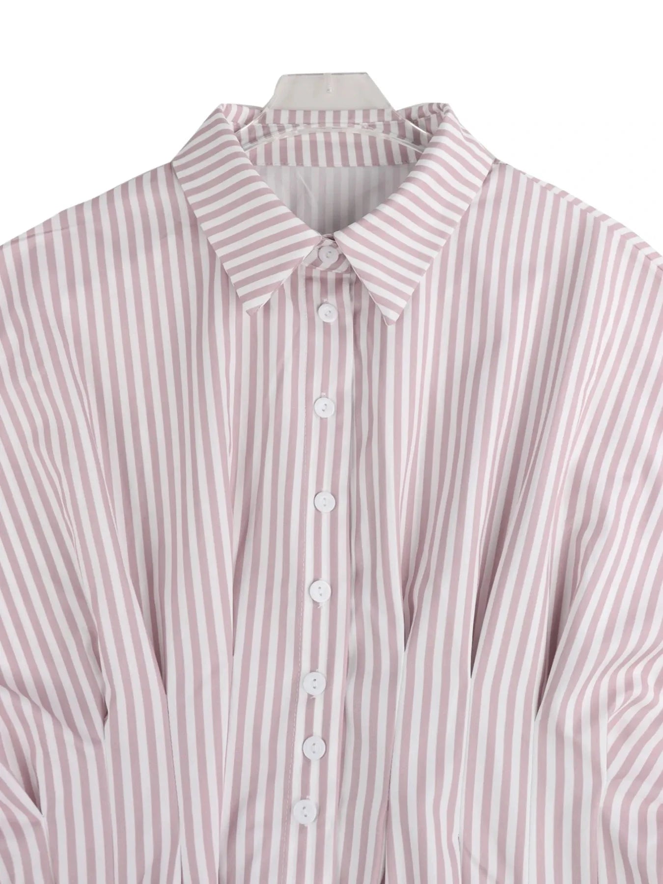 Striped Short Sleeve Button-Up Shirt