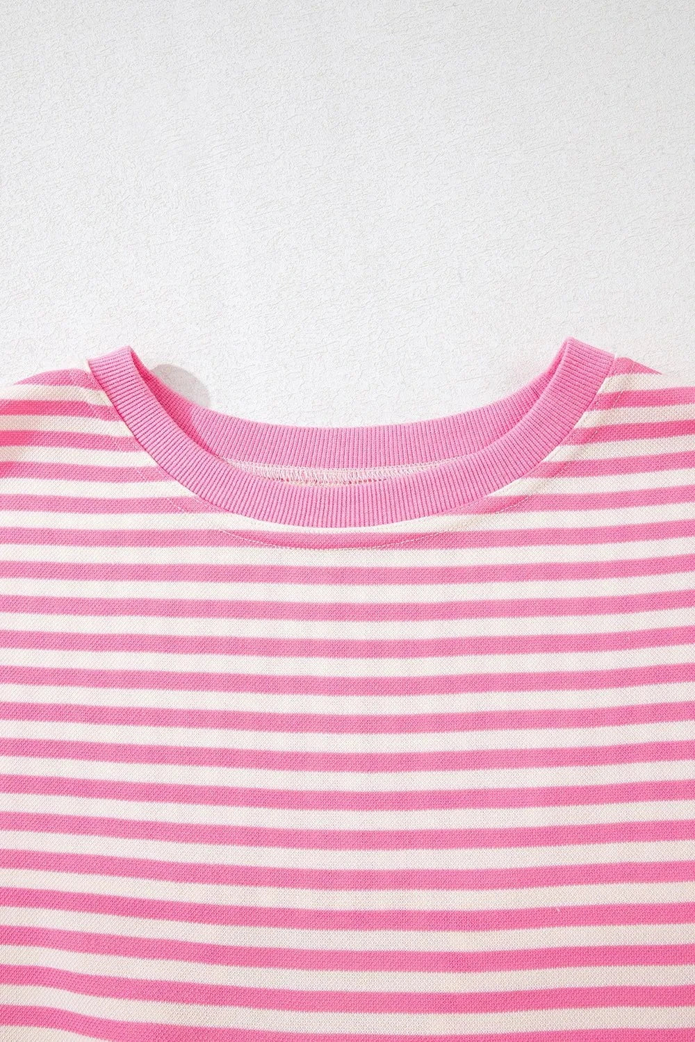 Striped Tie-Back Blouse with Cutout Detail