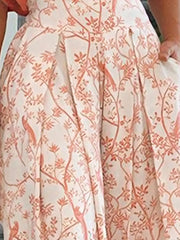 Surplice Top and High Waist Pants Set