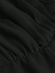 Sweetheart Neck Tie Shoulder Dress