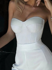 Sweetheart Neck Tube Top