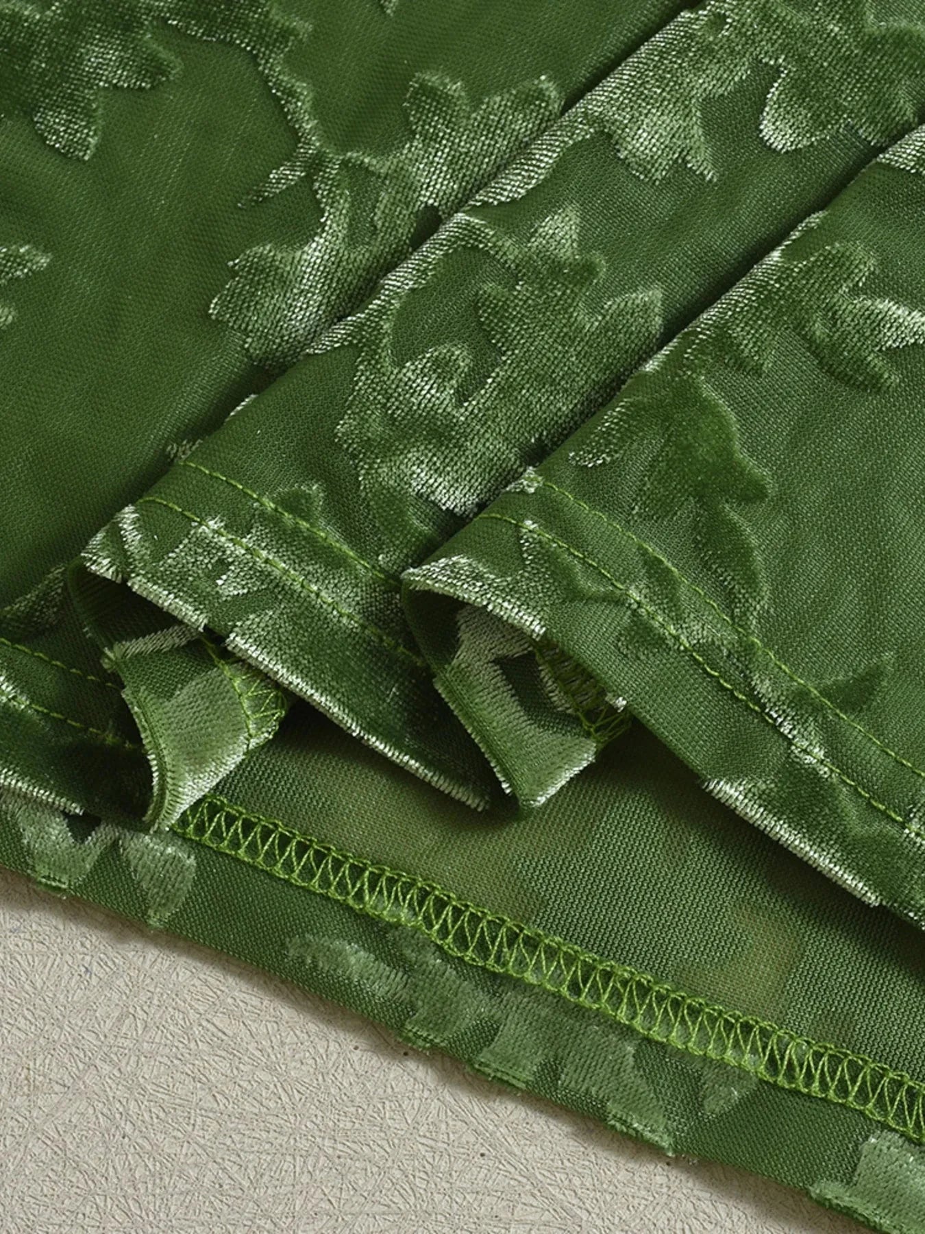 Textured Tie Front Cami Dress