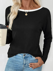 Tie Back Long Sleeve Top