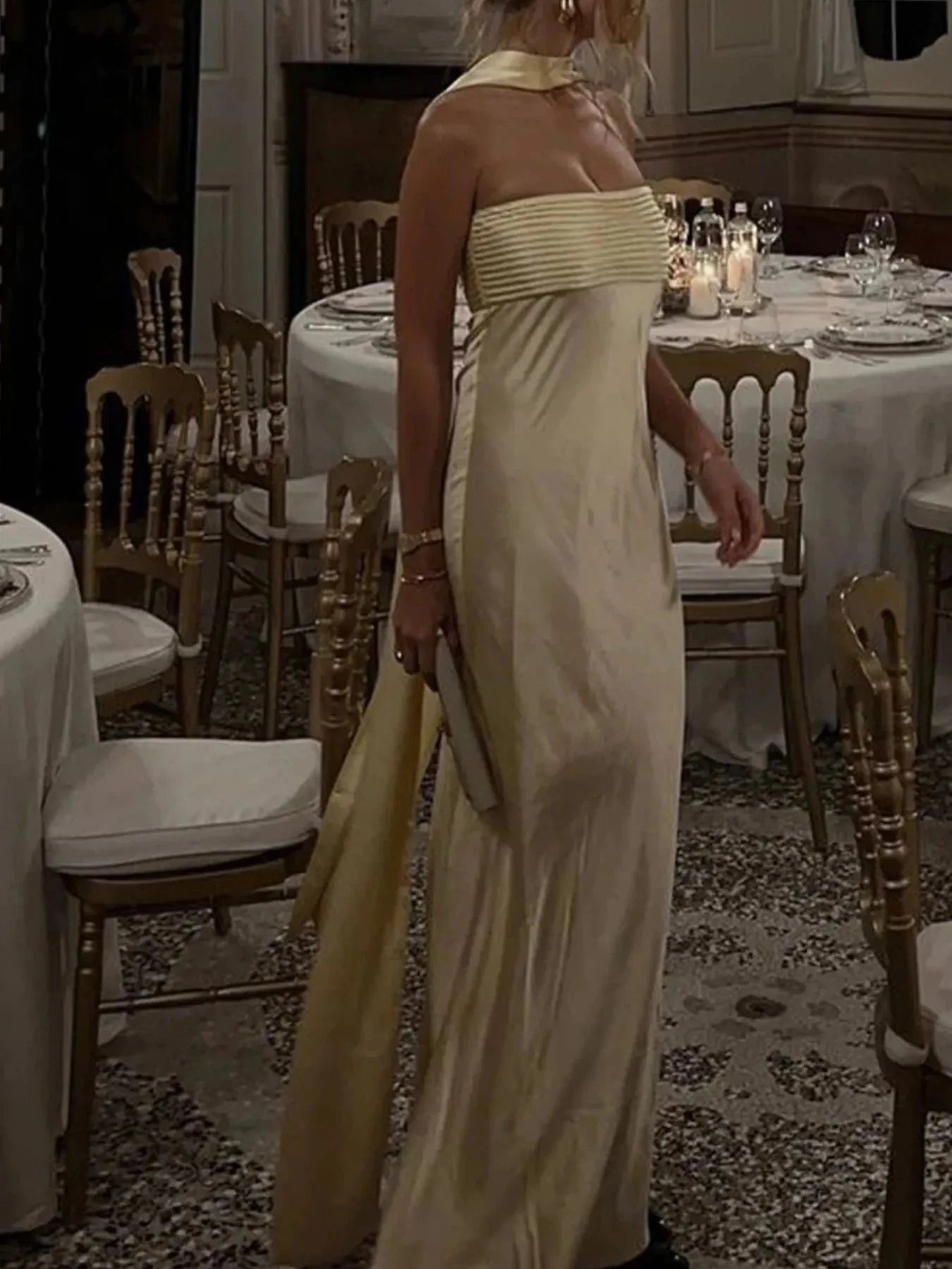 Tube Mermaid Maxi Dress