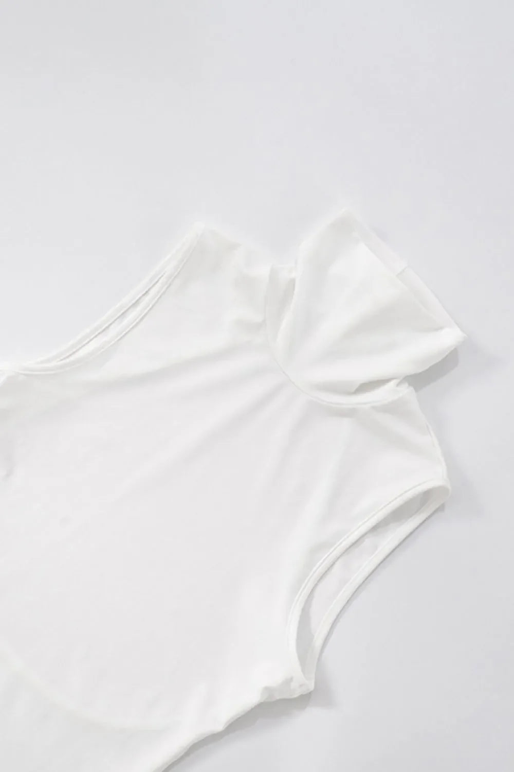 Turtleneck Cropped Backless Tank Top