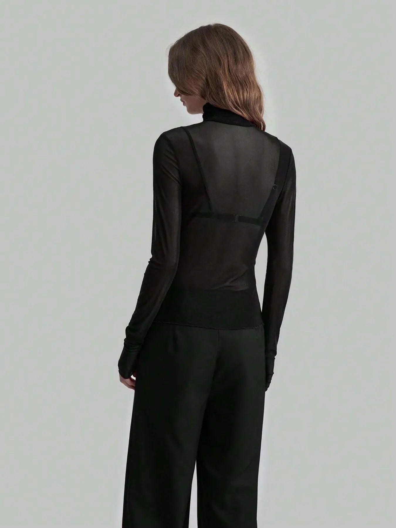 Turtleneck Long Sleeve Top