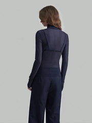 Turtleneck Long Sleeve Top