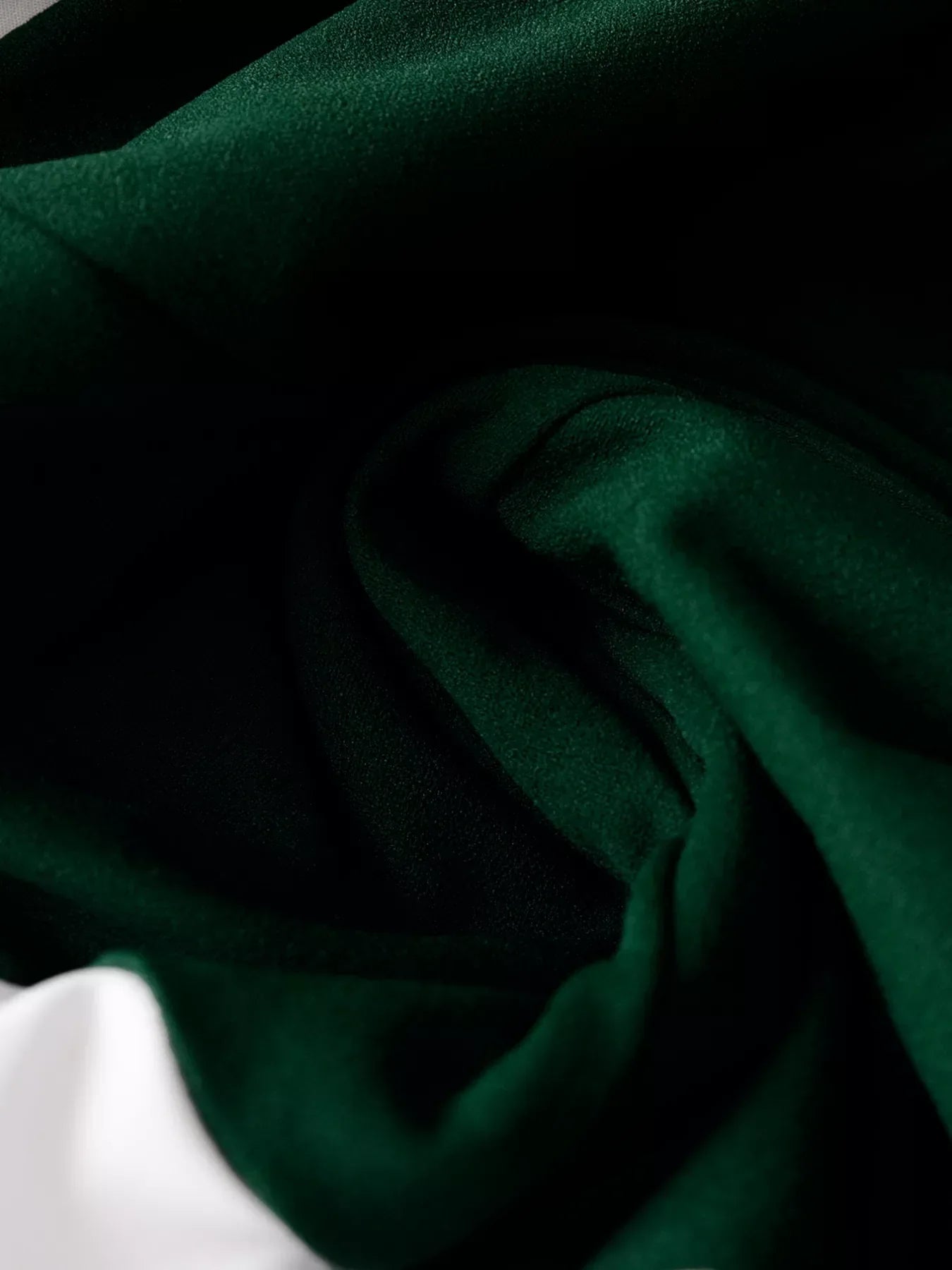 Two Tone Long Sleeve Top and Pleated Skirt Set