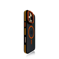 Two-Tone MagSafe Matte Magnetic Shockproof & Anti-Slip iPhone Case iPhone 11 / Orange