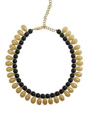 Two-Toned Diana Pearl Gold Statement Necklace Gold / Necklace