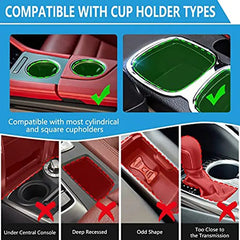 Universal all-purpose cup holder expander for car organization