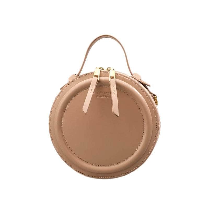 Vintage Circular Style Shoulder Purse