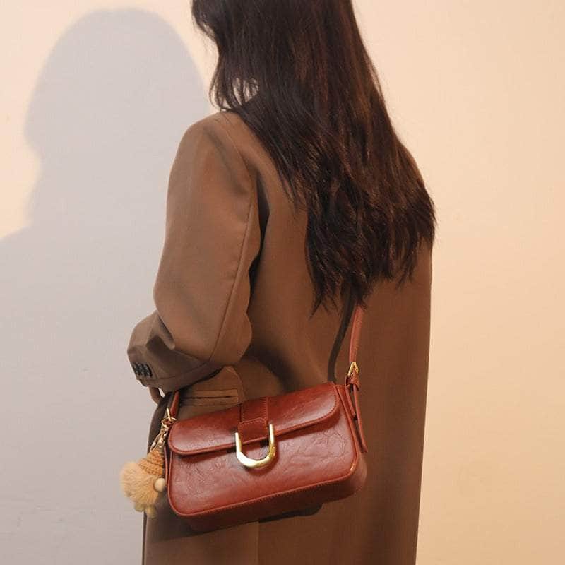 Vintage Leather Shoulder Bag